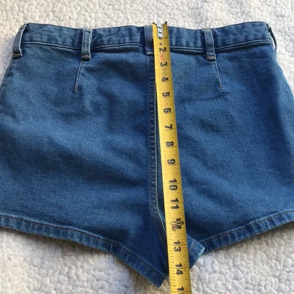 Free People we the Free high waisted buttoned shorts - Picture 6 of 8